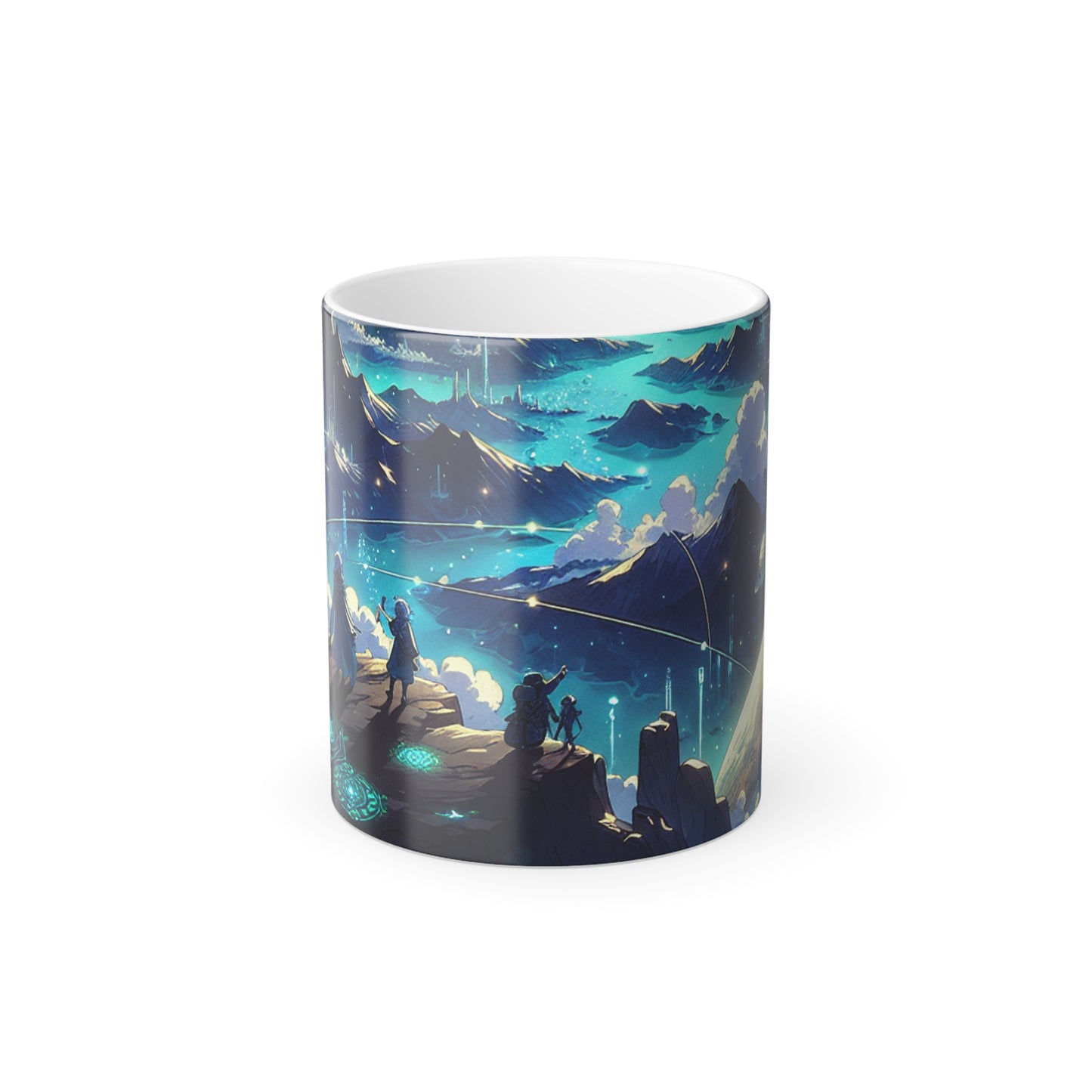 astronomic anime Color Morphing Mug, 11oz made for enthusiasts